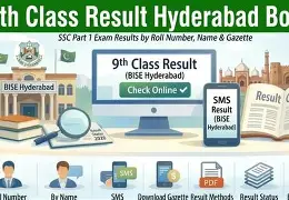 BISE Hyderabad 9th Class Result 2026 Today – Check Online