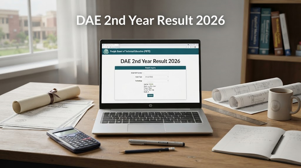 DAE 2nd Year Result 2026 Check PBTE Result Online today
